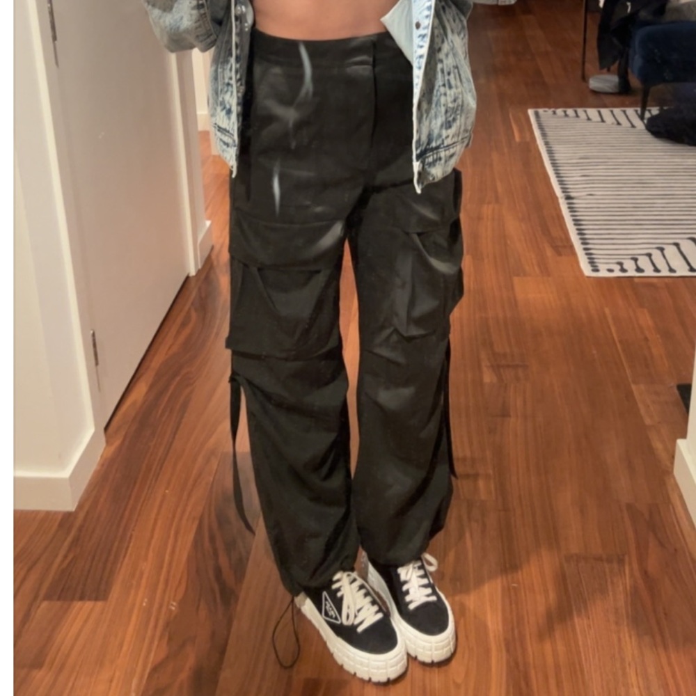 Zara wool blend cargo pants